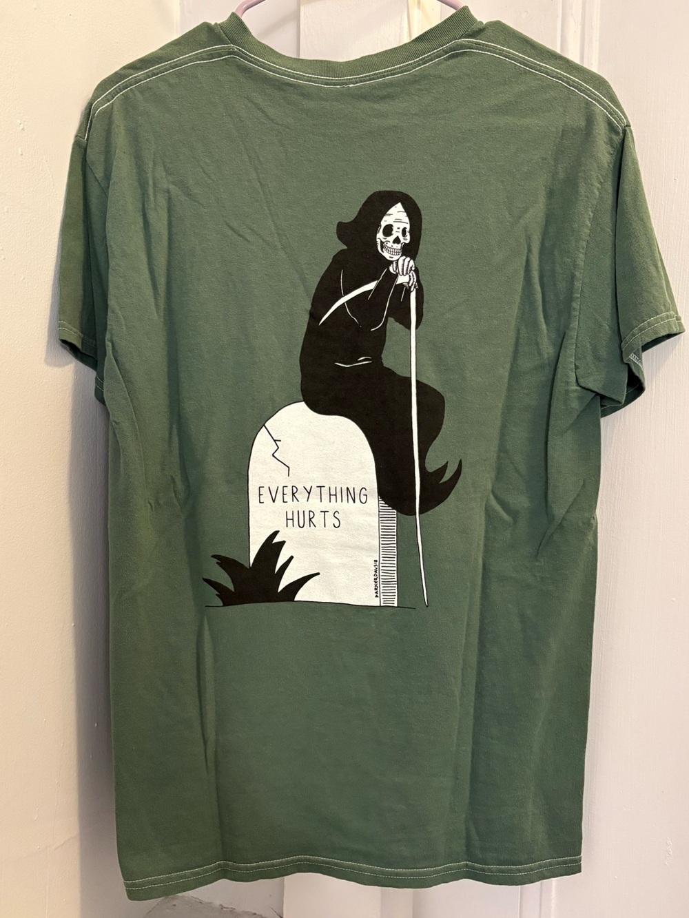 Everything Hurts Grim Reaper Tee